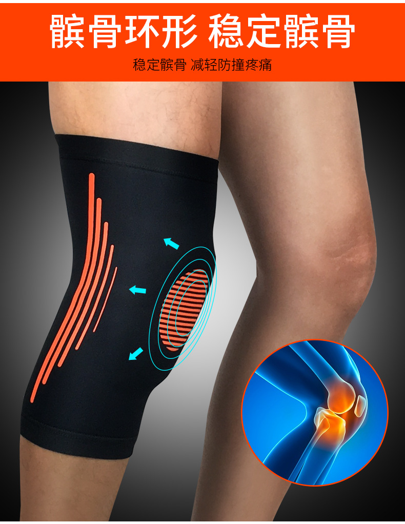 Wholesale Sports Kneecaps Cover Compression Protection Patella Leg Gaurd Set Outdoor Basketball Mountaineering Squat Protective Gear Customizable Delivery Wholesale Sports Kneecaps Cover Compression Protection Patella Leg Gaurd Set Outdoor Basketball Mountaineering Squat Protective Gear Customizable Delivery