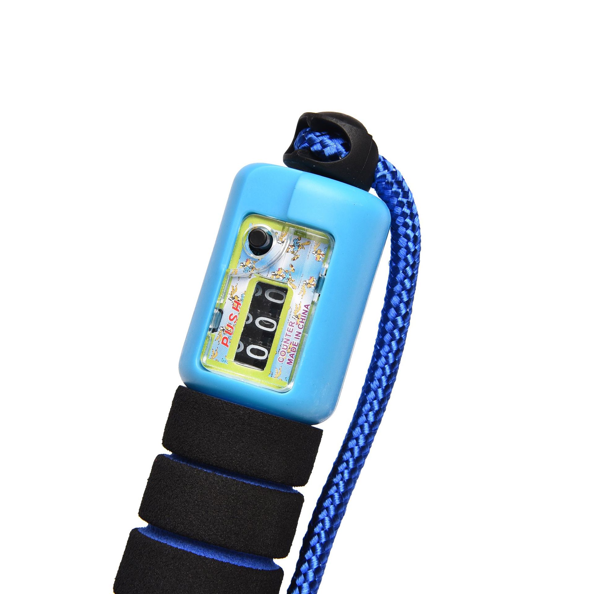 Sponge Skipping Rope with Counter Senior High School Entrance Examination Skipping Rope Sports Striped Skipping Rope Fitness Equipment Adult and Children Skipping Rope