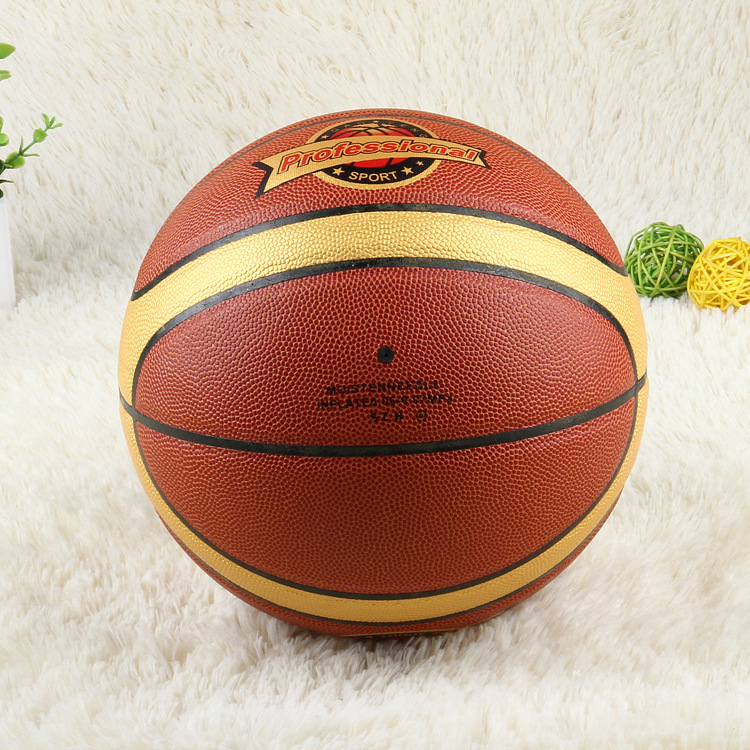 Factory Wholesale No. 7 To Europe PVC Basketball Wear-Resistant Youth Primary And Secondary School Competition For Basketball Training Customization
