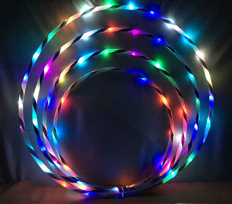 Performance LED LightEmitting Hula Hoop LightEmitting Toy Colorful Detachable Rechargeable Hula Hoop Manufacturer Performance LED LightEmitting Hula Hoop LightEmitting Toy Colorful Detachable Rechargeable Hula Hoop Manufacturer