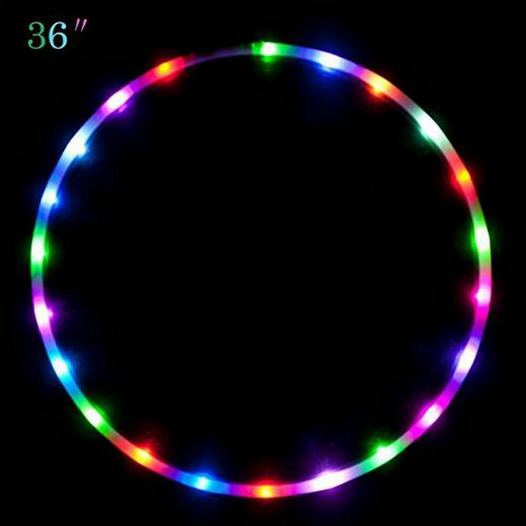 Performance LED LightEmitting Hula Hoop LightEmitting Toy Colorful Detachable Rechargeable Hula Hoop Manufacturer Performance LED LightEmitting Hula Hoop LightEmitting Toy Colorful Detachable Rechargeable Hula Hoop Manufacturer