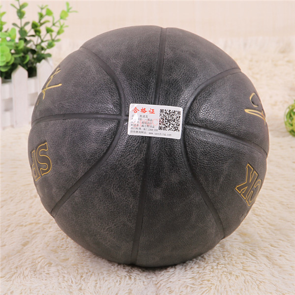 Cross-Border Personality Black Pu7 Indoor and Outdoor Universal Basketball Student Competition Sports Exercise Basketball Cross-Border Personality Black Pu7 Indoor and Outdoor Universal Basketball Student Competition Sports Exercise Basketball
