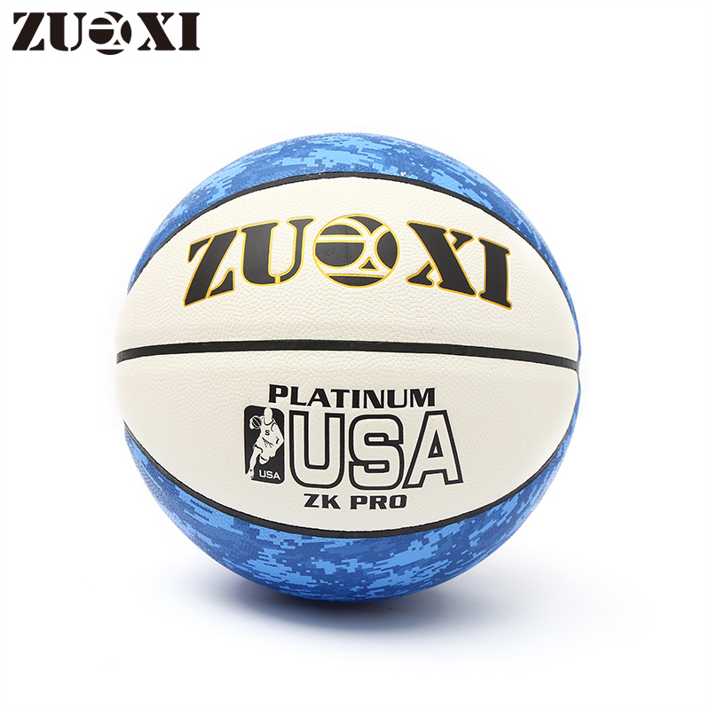 Manufacturer direct left west no. 7 tpu standard basketball men&#039;s training competition professional ball