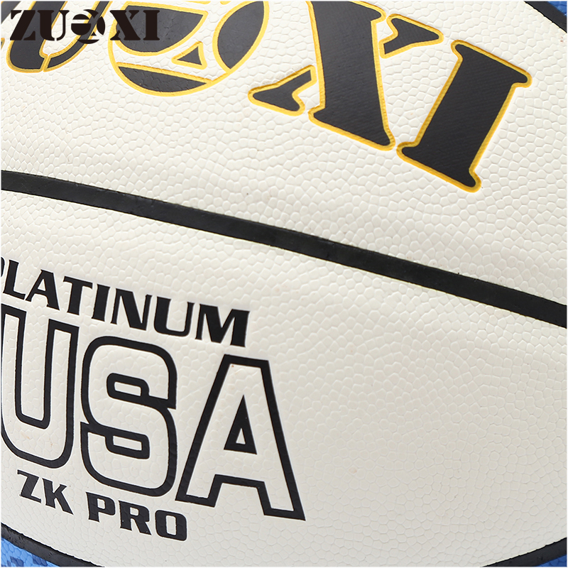 Manufacturer direct left west no. 7 tpu standard basketball men&#039;s training competition professional ball