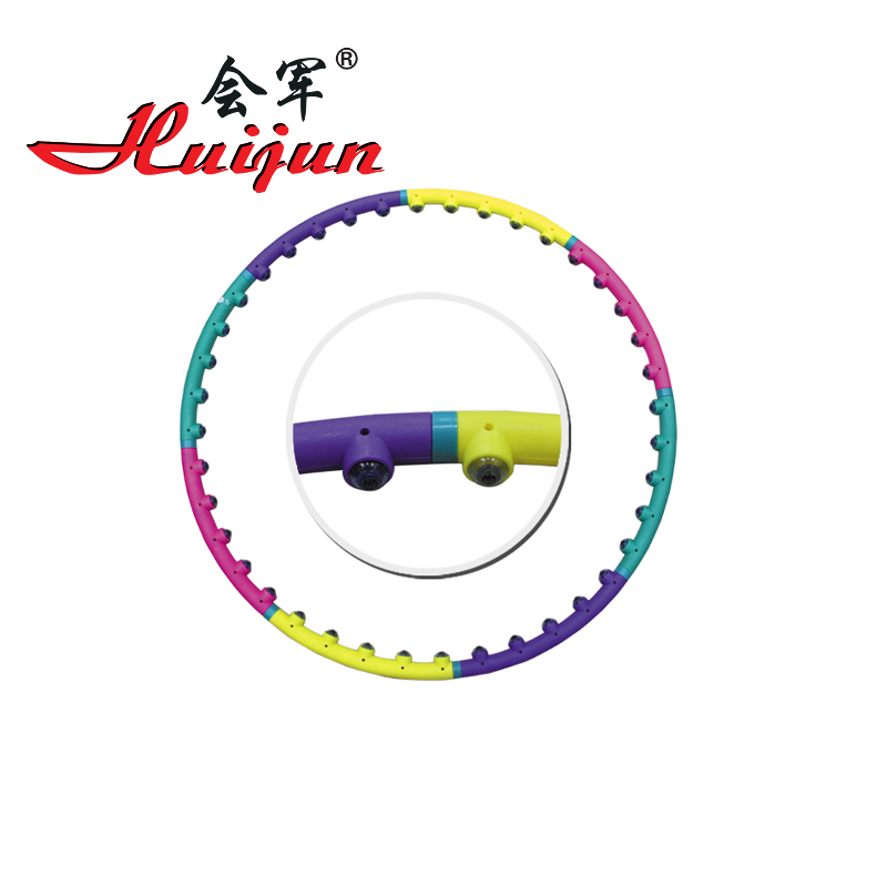 Hj-k605 injection magnetic hula hoop Hj-k605 injection magnetic hula hoop