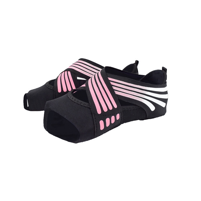 Yoga Shoes Aerial Women&#039;s Soft Bottom Non-Slip Pilates Shoes Five Finger Training Yoga Socks