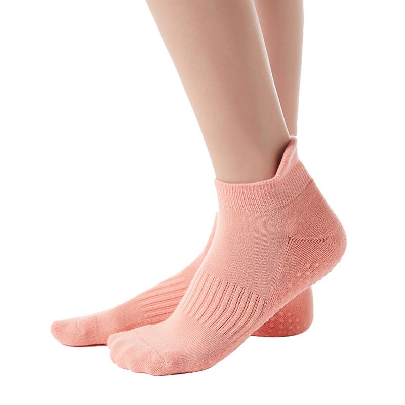 Four Seasons Women&#039;s Yoga Socks Professional Yoga Socks Non-Slip Beginner Aerial Pilates Trampoline Workout Socks