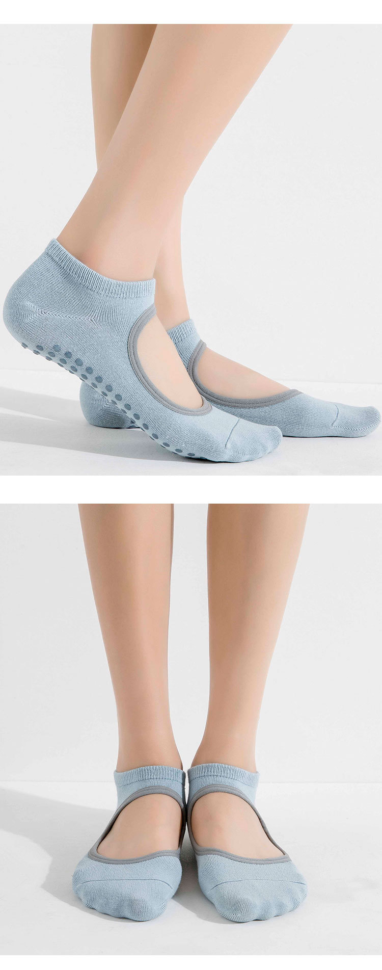 Fitness Anti-Slip Yoga Socks Women's Pilates Summer Trampoline Aerial Professional Thin Five-Finger Yoga Socks Socks Fitness Anti-Slip Yoga Socks Women's Pilates Summer Trampoline Aerial Professional Thin Five-Finger Yoga Socks Socks