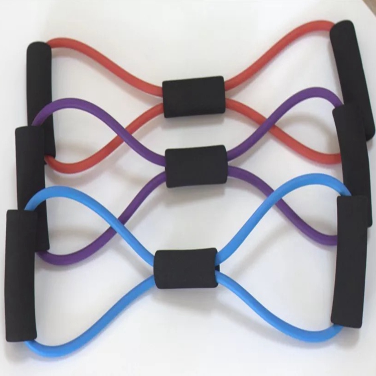 8 Words Chest Expander Yoga Supplies Pulling Rope Girls Chest Expander/Chest Expander/Yoga Pilates