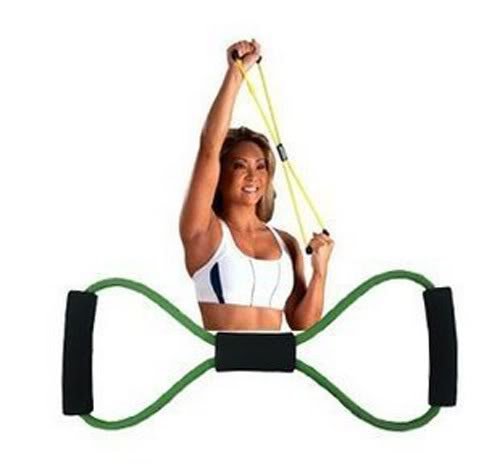 8 Words Chest Expander Yoga Supplies Pulling Rope Girls Chest Expander/Chest Expander/Yoga Pilates