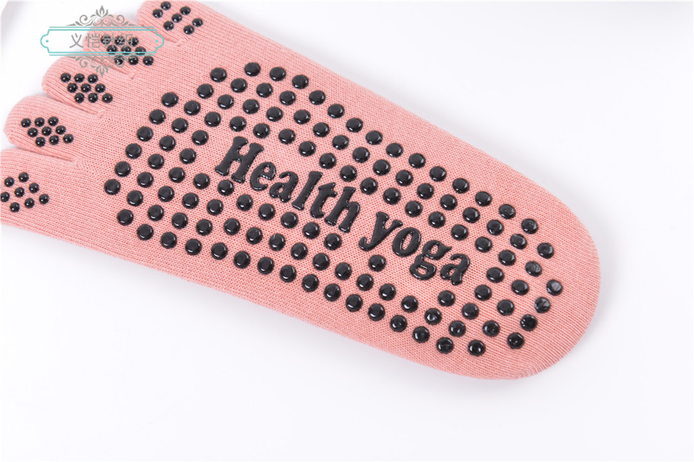 Professional Yoga Socks Children's Summer Five Finger Non-Slip Sports Thin Section Dispensing Dance Pantyhose Pilates