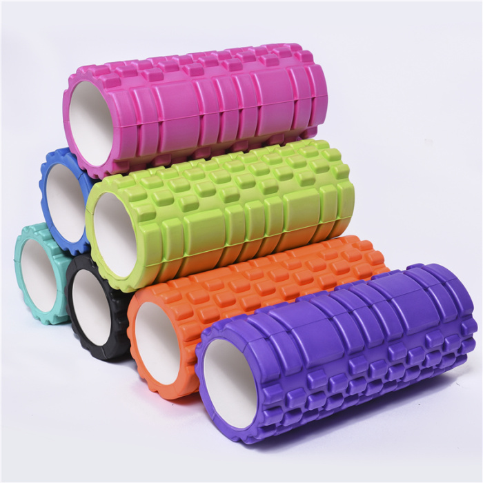 EVA yoga column pilates yoga column foam cylindrical hollow shaft spike yoga supplies EVA yoga column pilates yoga column foam cylindrical hollow shaft spike yoga supplies