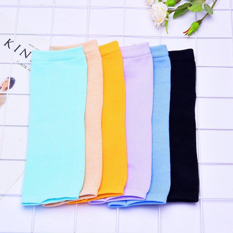 Four Seasons Mid-Calf Length Taekwondo Half Finger Finger Yoga Socks Female Five Finger Pilates Yoga Stockings for Dancing Trampoline Socks