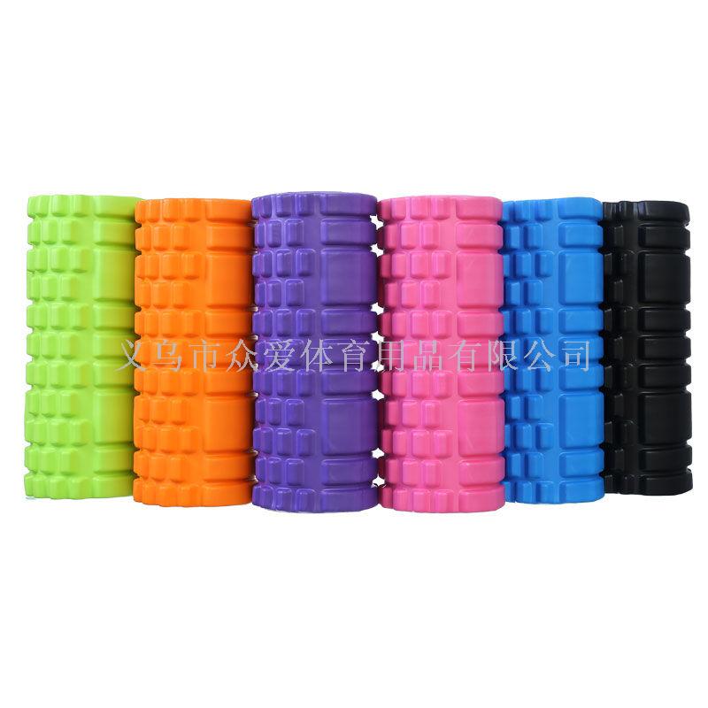 The foam shaft of 33cm hollow yoga column is used for massage and relaxation of column pilates column