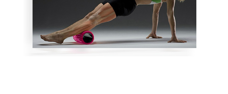 The foam shaft of 33cm hollow yoga column is used for massage and relaxation of column pilates column