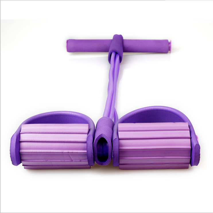 Pedal Tension Gadgets Weight Loss Thin Belly Sit-up Auxiliary Female Fitness Yoga Equipment Household Pilates Rope