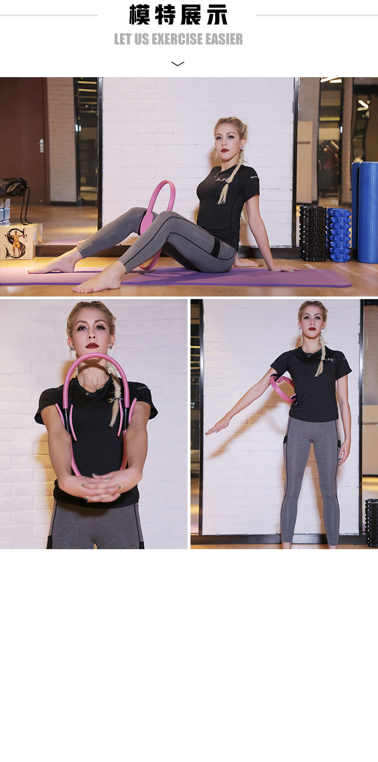 Pilates Roller Multicolor Yoga Roller FRP Crescent Handle Pilates Roller Magic Cycle Pilates Roller Multicolor Yoga Roller FRP Crescent Handle Pilates Roller Magic Cycle
