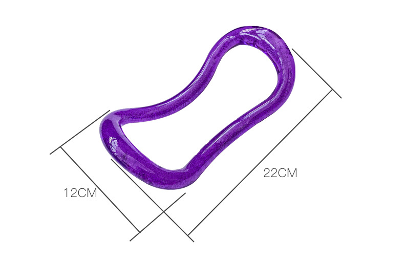 Internet-Famous Crystal Yoga Ring Open Shoulder Artifact Yoga Ring Beauty Back Pilates Roller Equipment Shoulder Fitness Magic Ring