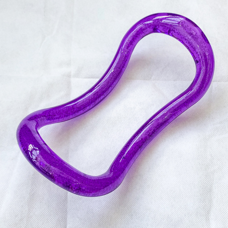 Internet-Famous Crystal Yoga Ring Open Shoulder Artifact Yoga Ring Beauty Back Pilates Roller Equipment Shoulder Fitness Magic Ring