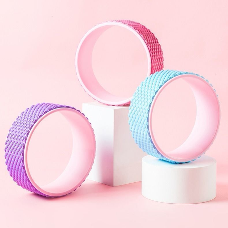 Yoga Wheel Back Bend Artifact Thin Back Thin Shoulder Pilates Roller Stretch Open Back Open Shoulder Yoga Ring Beginner Equipment Yoga Wheel Back Bend Artifact Thin Back Thin Shoulder Pilates Roller Stretch Open Back Open Shoulder Yoga Ring Beginner Equipment