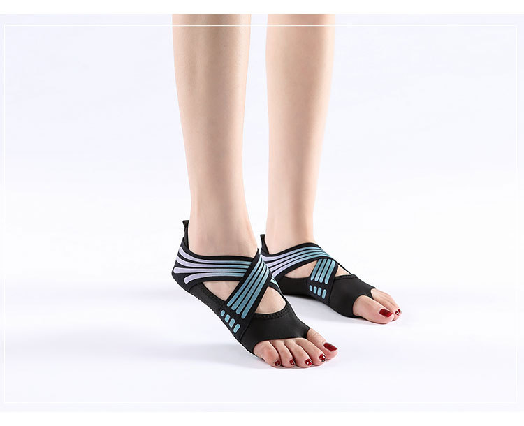 [Factory Direct Supply] Yoga Shoes Women's Soft Bottom Pilates Yoga Shoes Five Finger Training Dance Ankle Sock