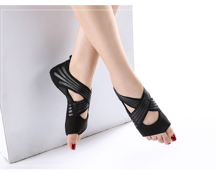 [Factory Direct Supply] Yoga Shoes Women's Soft Bottom Pilates Yoga Shoes Five Finger Training Dance Ankle Sock