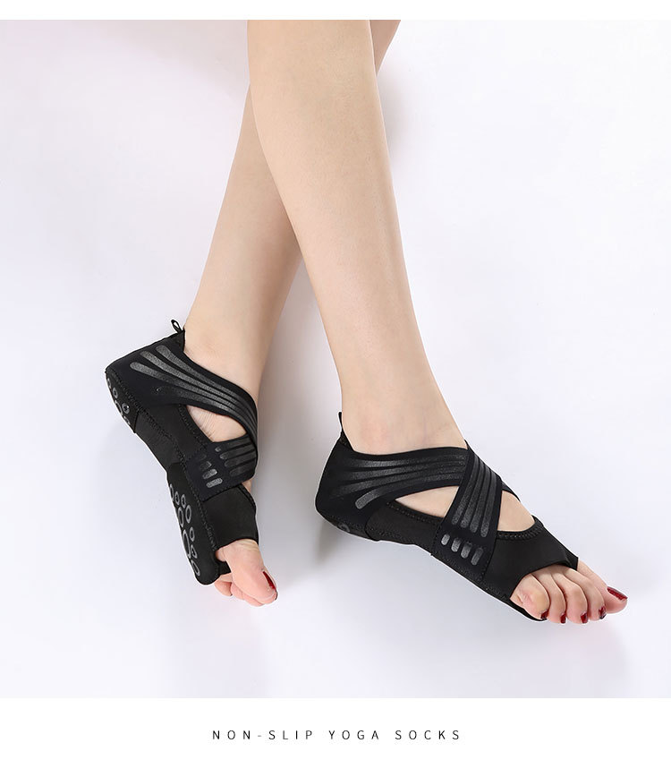 [Factory Direct Supply] Yoga Shoes Women's Soft Bottom Pilates Yoga Shoes Five Finger Training Dance Ankle Sock