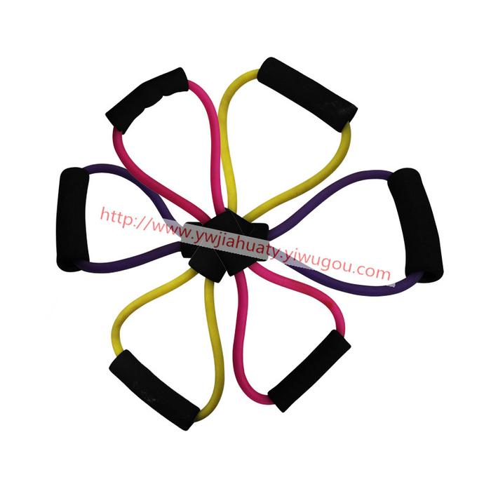 "8" shape pull rope, pull equipment for girls, chest expander, yoga Pilates, yoga products  JH10010 