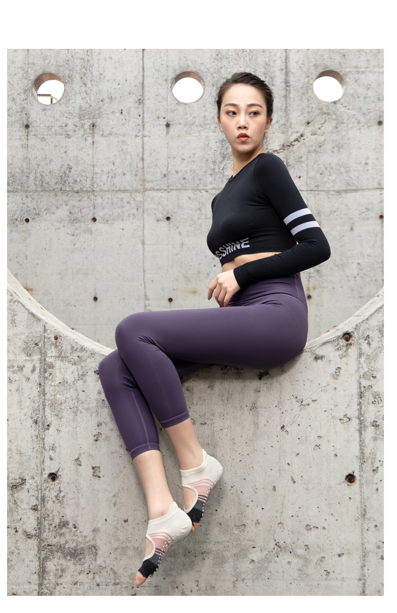 2021 High-End Five-Finger Contrast Color Yoga Socks Fitness Room Socks Pilates Professional Non-Slip Stockings for Dancing 2021 High-End Five-Finger Contrast Color Yoga Socks Fitness Room Socks Pilates Professional Non-Slip Stockings for Dancing