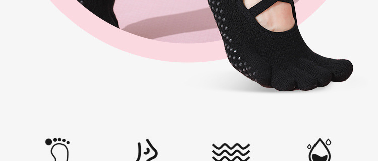 Autumn and Winter New Pilates Socks Yoga Socks Toe Socks Non-Slip Socks Professional Sports All-Inclusive Backless Multi-Strap Autumn and Winter New Pilates Socks Yoga Socks Toe Socks Non-Slip Socks Professional Sports All-Inclusive Backless Multi-Strap