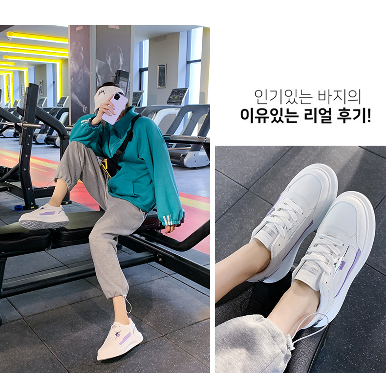 Platform White Shoes Women's Fashionable 2021 Spring New Korean Casual Sports Female Student Treadmill Board Shoes Zy8823