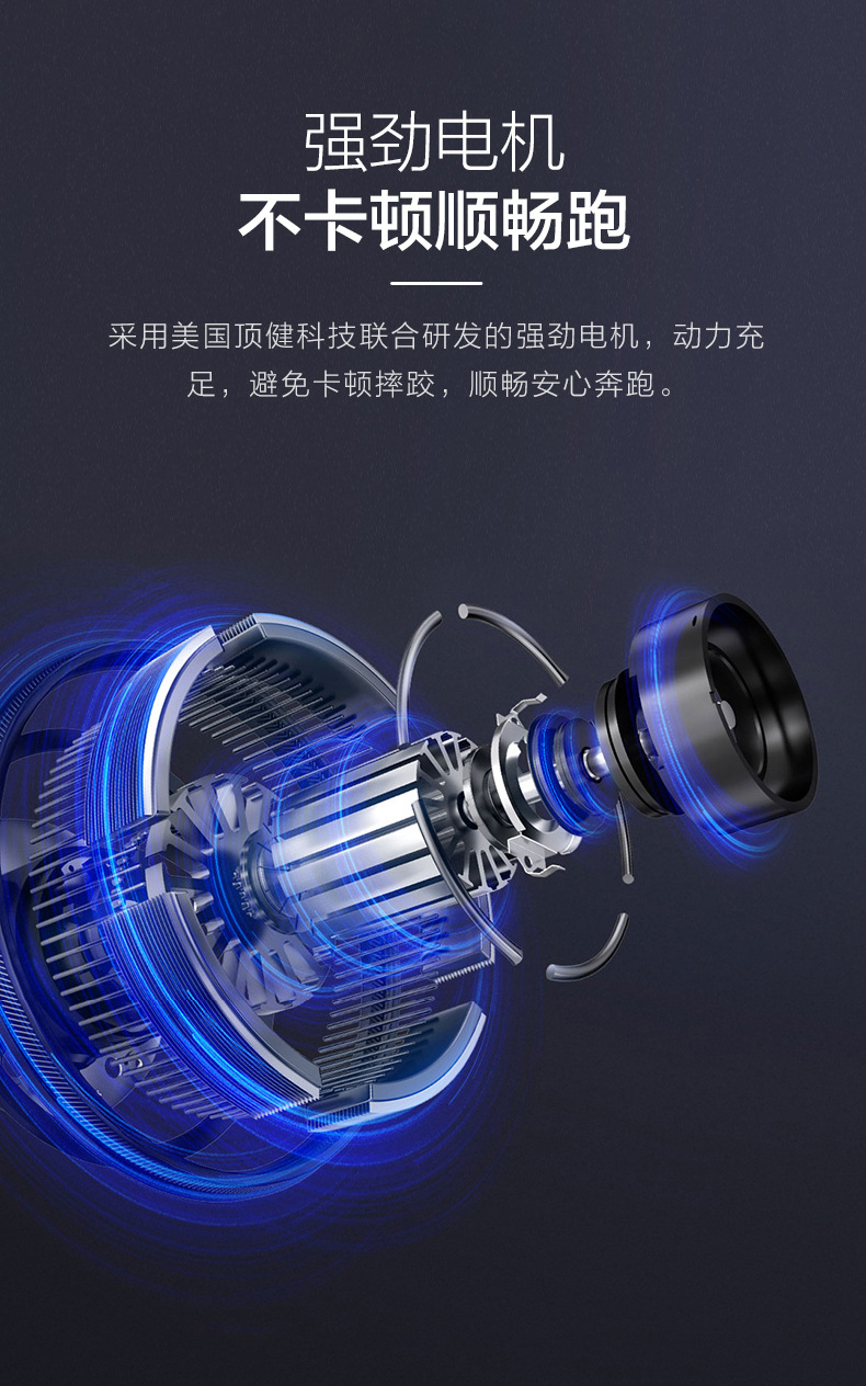 Treadmill Source Manufacturers Use Small Fitness Equipment Gifts Cross-Border Custom Folding Sports Electric Treadmill