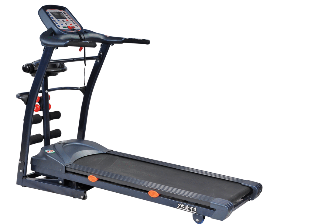 Automatic with dumbbells treadmill