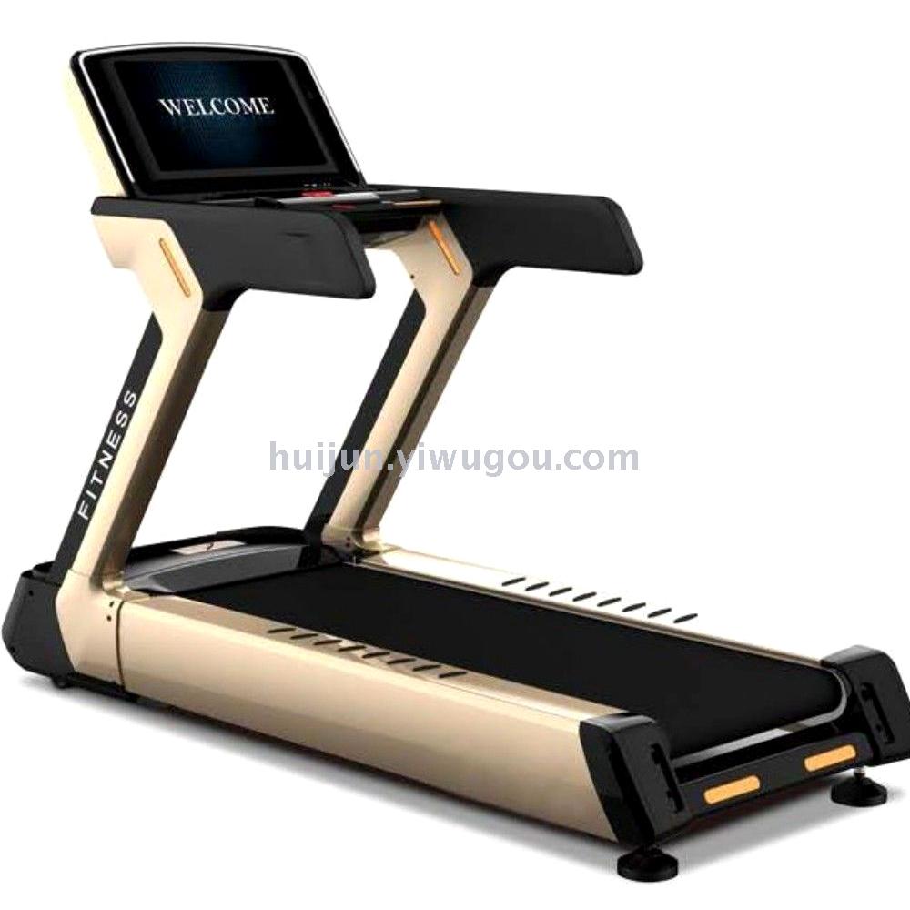 Hj-b2390 deluxe commercial treadmill 21 inch color screen