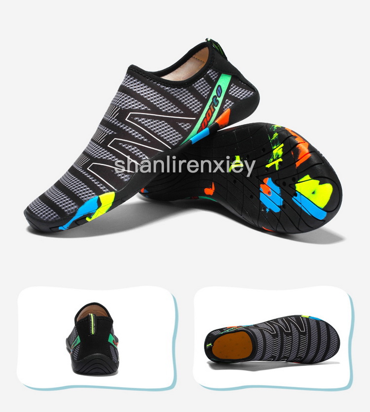 Outdoor Shoes Wading Shoes Sports Beach Shoes Upstream Shoes Diving Non-Slip Swimming Shoes Treadmill Shoes Barefoot Skin-Friendly Shoes