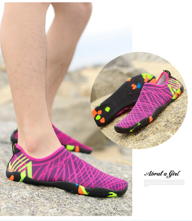 Outdoor Shoes Wading Shoes Sports Beach Shoes Upstream Shoes Diving Non-Slip Swimming Shoes Treadmill Shoes Barefoot Skin-Friendly Shoes