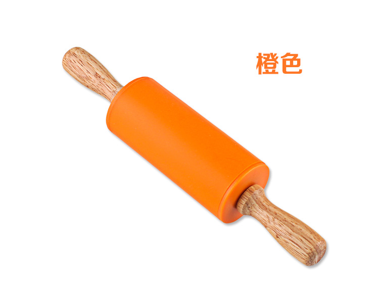 Baking Tool Small Silicone Children's Roller Rolling Rolling Stick Rolling Stick Rolling Pin Rolling Stick Flour Stick Rod Rolling Stick