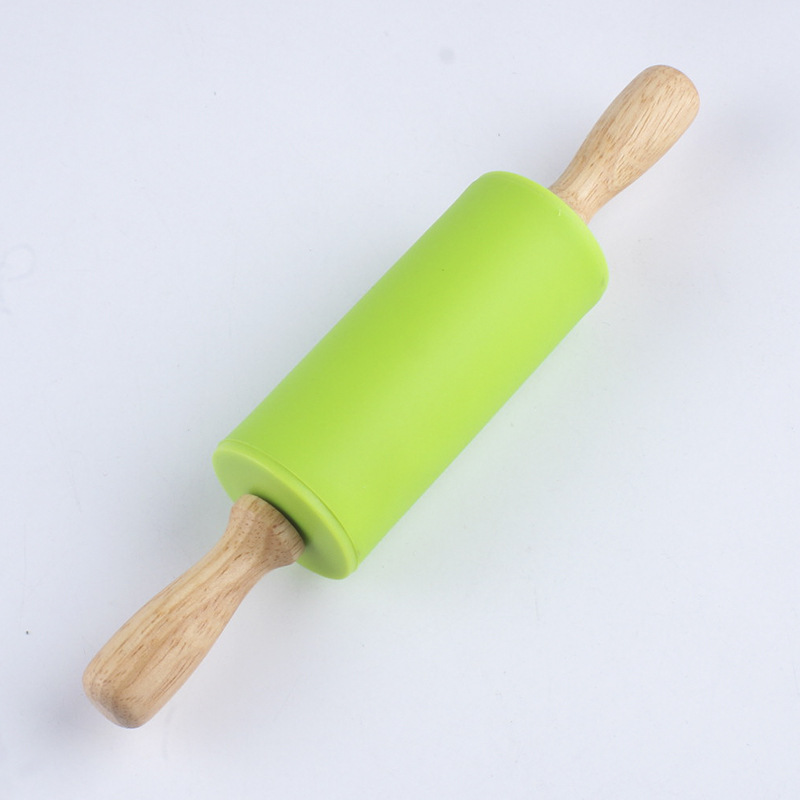 Baking Tool Small Silicone Children&#039;s Roller Rolling Rolling Stick Rolling Stick Rolling Pin Rolling Stick Flour Stick Rod Rolling Stick