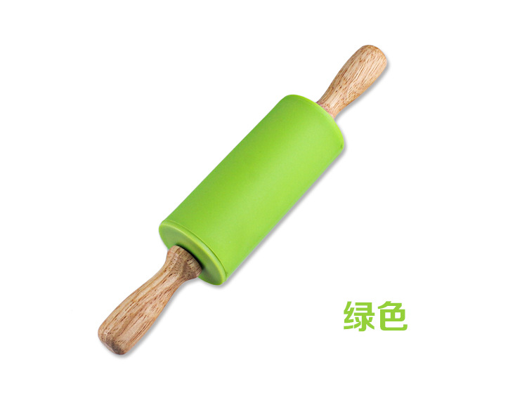 Baking Tool Small Silicone Children's Roller Rolling Rolling Stick Rolling Stick Rolling Pin Rolling Stick Flour Stick Rod Rolling Stick