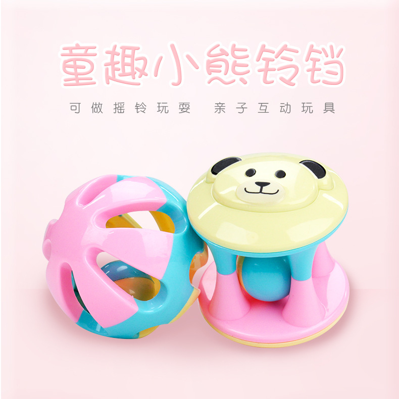 Wholesale-Baby Toys Children Hand Ball Entertainment Fitness Ball Bell Ball 6-12 Months Baby Wholesale-Baby Toys Children Hand Ball Entertainment Fitness Ball Bell Ball 6-12 Months Baby