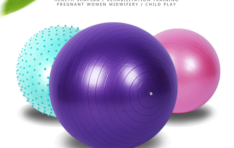PVC Thickened Explosion-Proof Yoga Ball 45 Cm55cm65cm Yoga Studio Fitness Ball 75 Glazed Surface Matte Pilates Ball PVC Thickened Explosion-Proof Yoga Ball 45 Cm55cm65cm Yoga Studio Fitness Ball 75 Glazed Surface Matte Pilates Ball