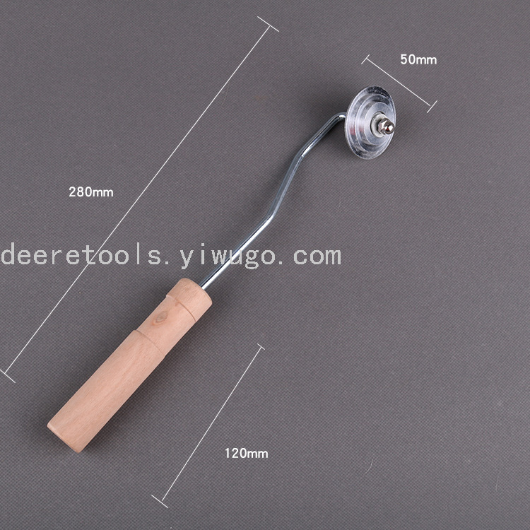 FRP Corner Rolling Corner Rolling Cutting Corner Rolling FRP Defoaming Aluminum Roller Bubble Rolling Resin Bubble Rolling