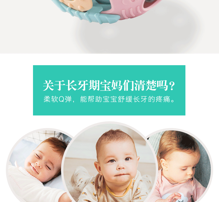 Baby Fitness Ball Soft Rubber Hand Bell Soothing Interactive Hand Grip Teether Ball 0-1 Years Old Toy Baby Fitness Ball Soft Rubber Hand Bell Soothing Interactive Hand Grip Teether Ball 0-1 Years Old Toy