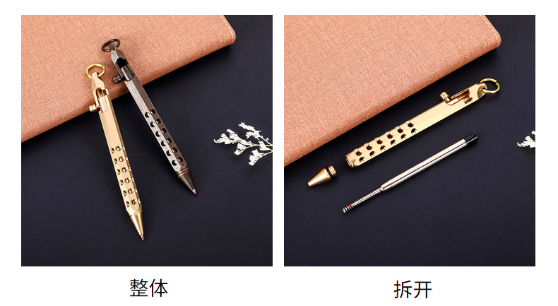 Huzhe Brass Pen Customizable Logo Retro Hexagonal Machine Gun Pen Signature Pen Roller Pen Office Stationery Gift Pen Huzhe Brass Pen Customizable Logo Retro Hexagonal Machine Gun Pen Signature Pen Roller Pen Office Stationery Gift Pen