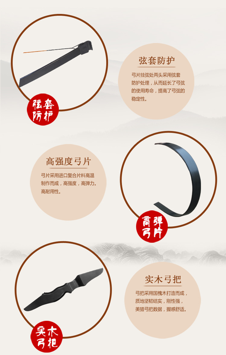 Bow Scenic Area Bow and Arrow Archery Split Entry Bow and Arrow Glass Fiber Sheet Straight Bow CrossBorder Hot Selling Bow Scenic Area Bow and Arrow Archery Split Entry Bow and Arrow Glass Fiber Sheet Straight Bow CrossBorder Hot Selling