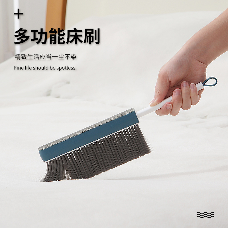 Retractable Bed Sweep Bed Brush Soft Fur Sofa Brush Dust Broom Dust Brush Lent Remover Roller Scraper Hair Brush Electrostatic Brush