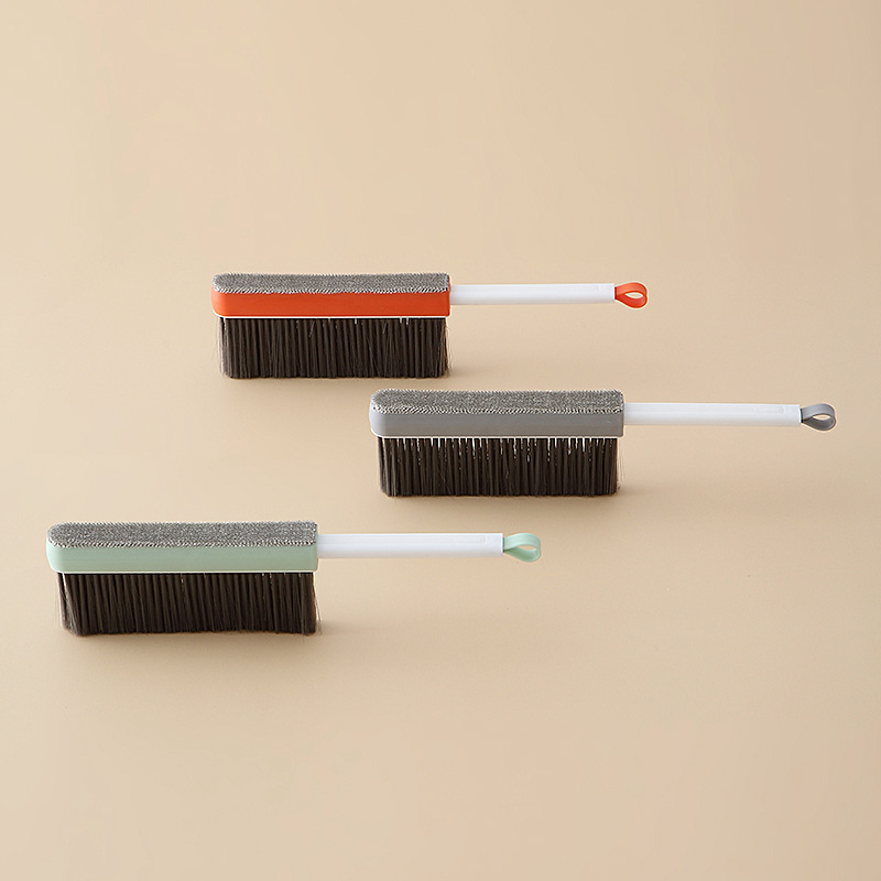 Retractable Bed Sweep Bed Brush Soft Fur Sofa Brush Dust Broom Dust Brush Lent Remover Roller Scraper Hair Brush Electrostatic Brush