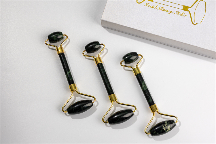 21 Cross-Border Amazon Jade Beauty Instrument Facial Scraping Xiuyan Jade Roller Facial Massage Push Face