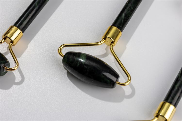 21 Cross-Border Amazon Jade Beauty Instrument Facial Scraping Xiuyan Jade Roller Facial Massage Push Face