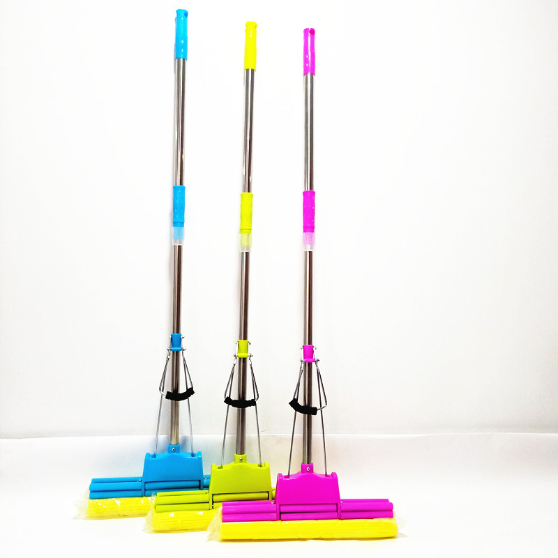 Roller Water-Absorbing PVA Sponge Mop Oversized Absorbent Sponge Mop Stainless Steel Water Mop Manufacturer